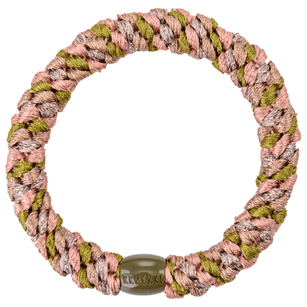 Haargummi Mix Green Pink Multi