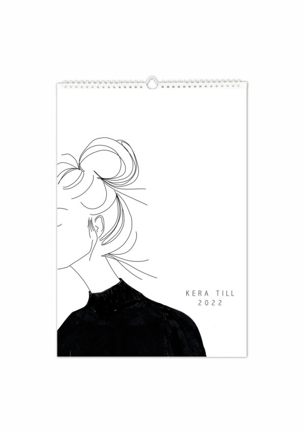 illustrierter Wandkalender 2022