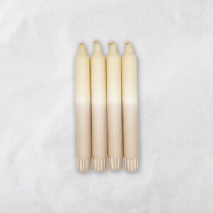 Stabkerzen Creme Taupe