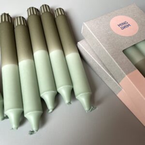 Stabkerzen Eukalyptus Olive