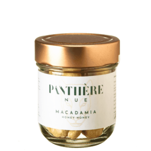 Glas Macadamia Nüsse