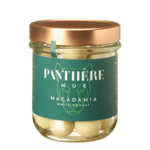 Glas Macadamia Nüsse