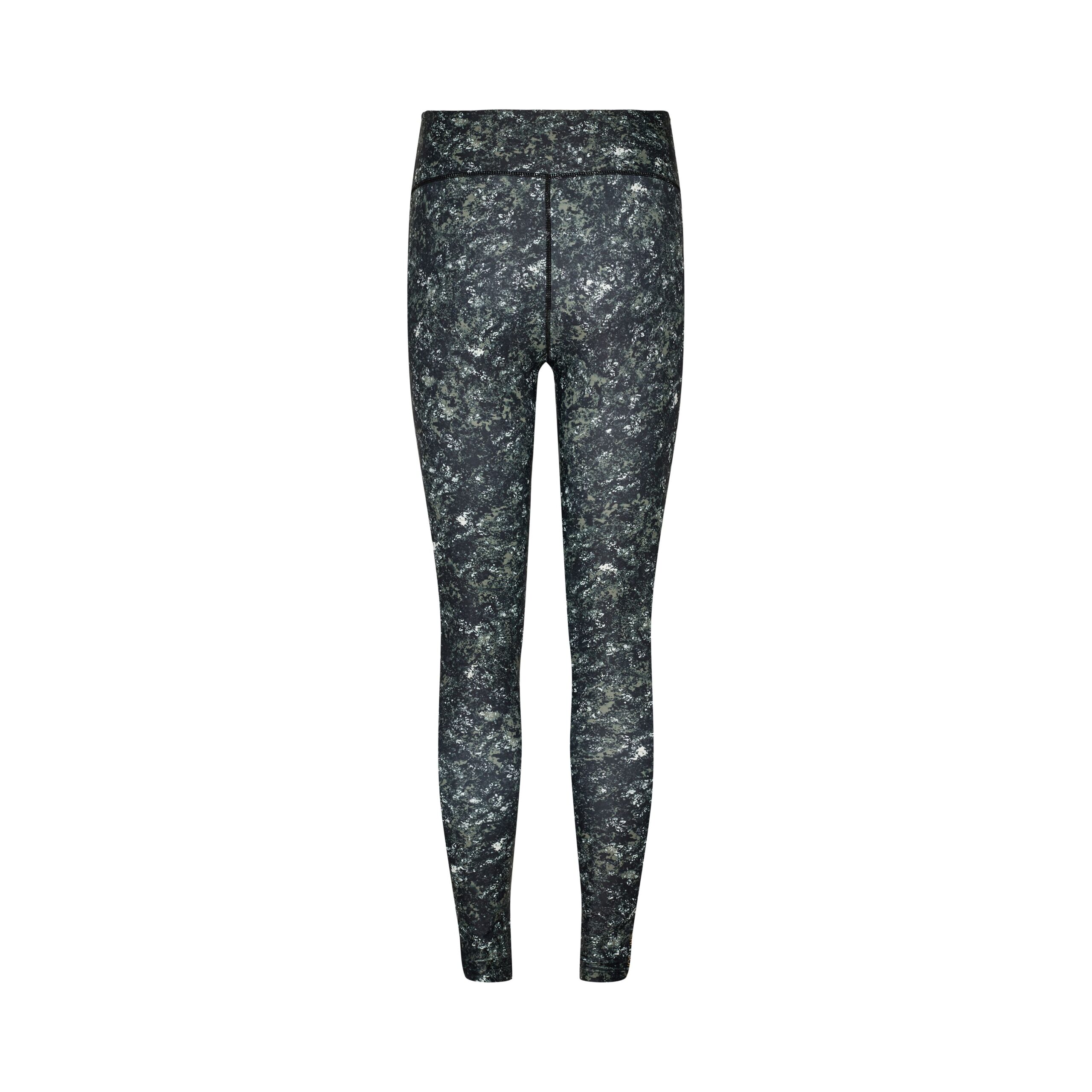 Leggings in grün gemustert