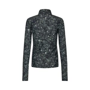 Longsleeve grün gemuster