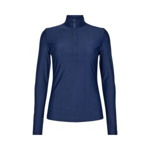 blaues Shirt langärmelig