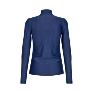 blaues Shirt langärmelig