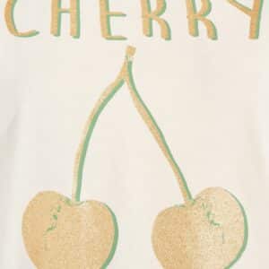 T-Shirt mit Aufdruck Kirschen